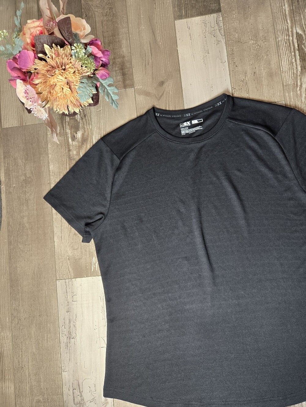 MSX by Michael Strahan Men’s Black Performance T‑Shirt – Size XL EUC